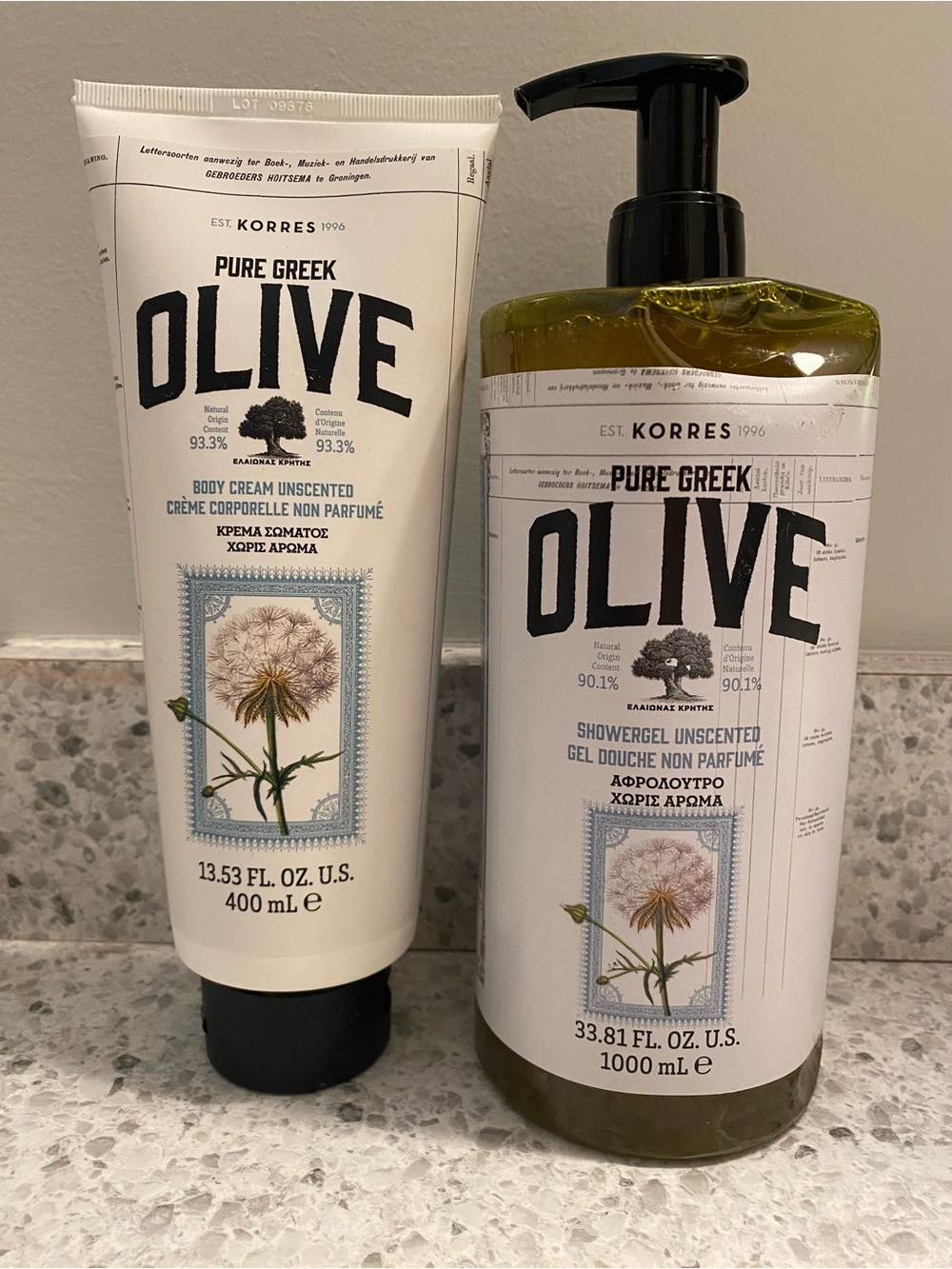 UnScented Korres Body Bundle